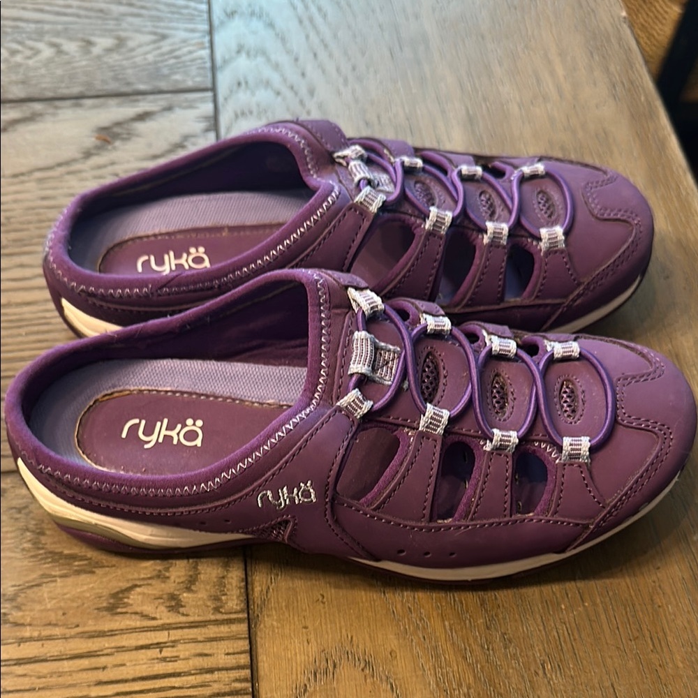 Ryka Women's Purple Athletic Shoes, 6W